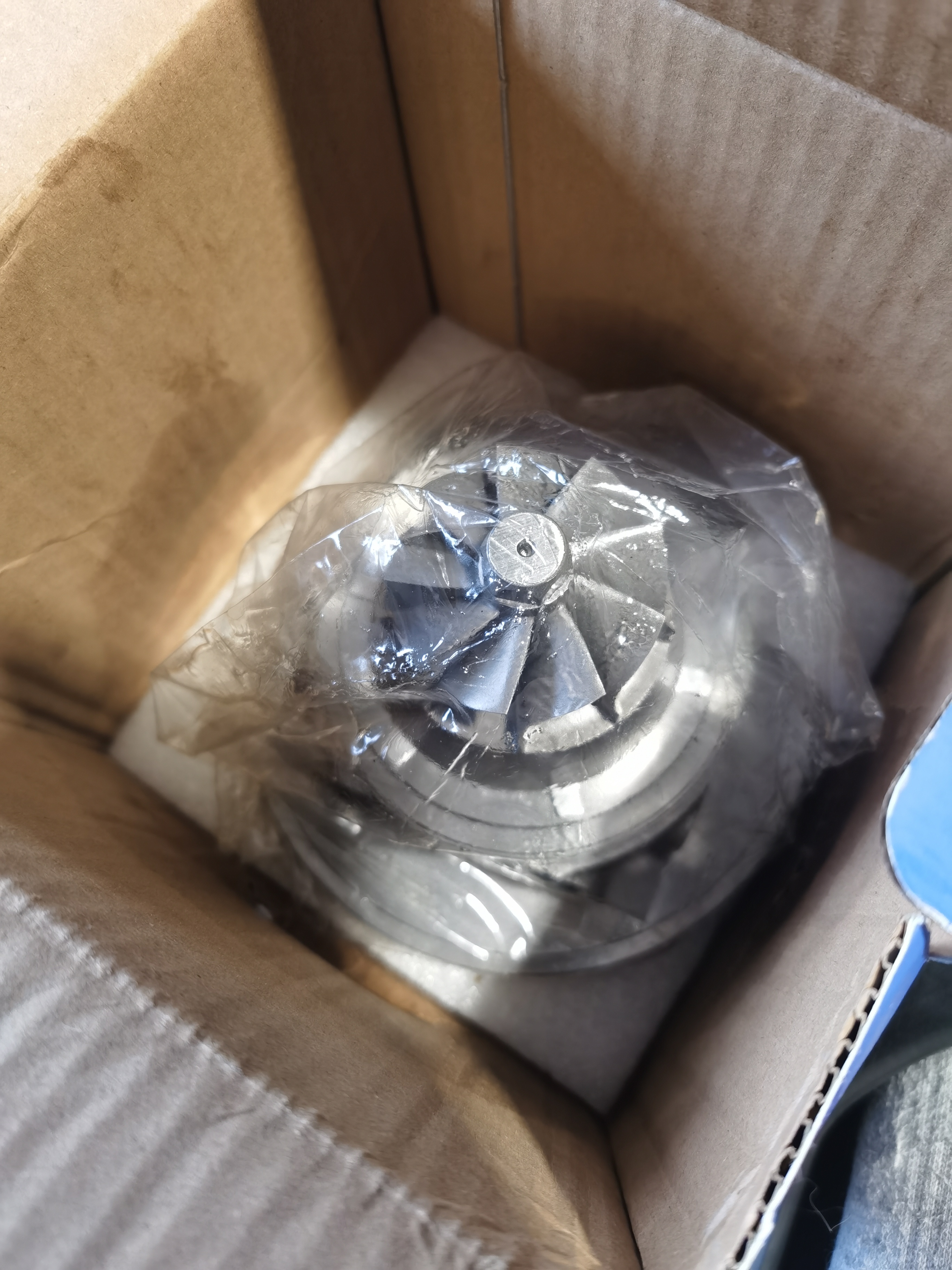 Turbo core swap in progress